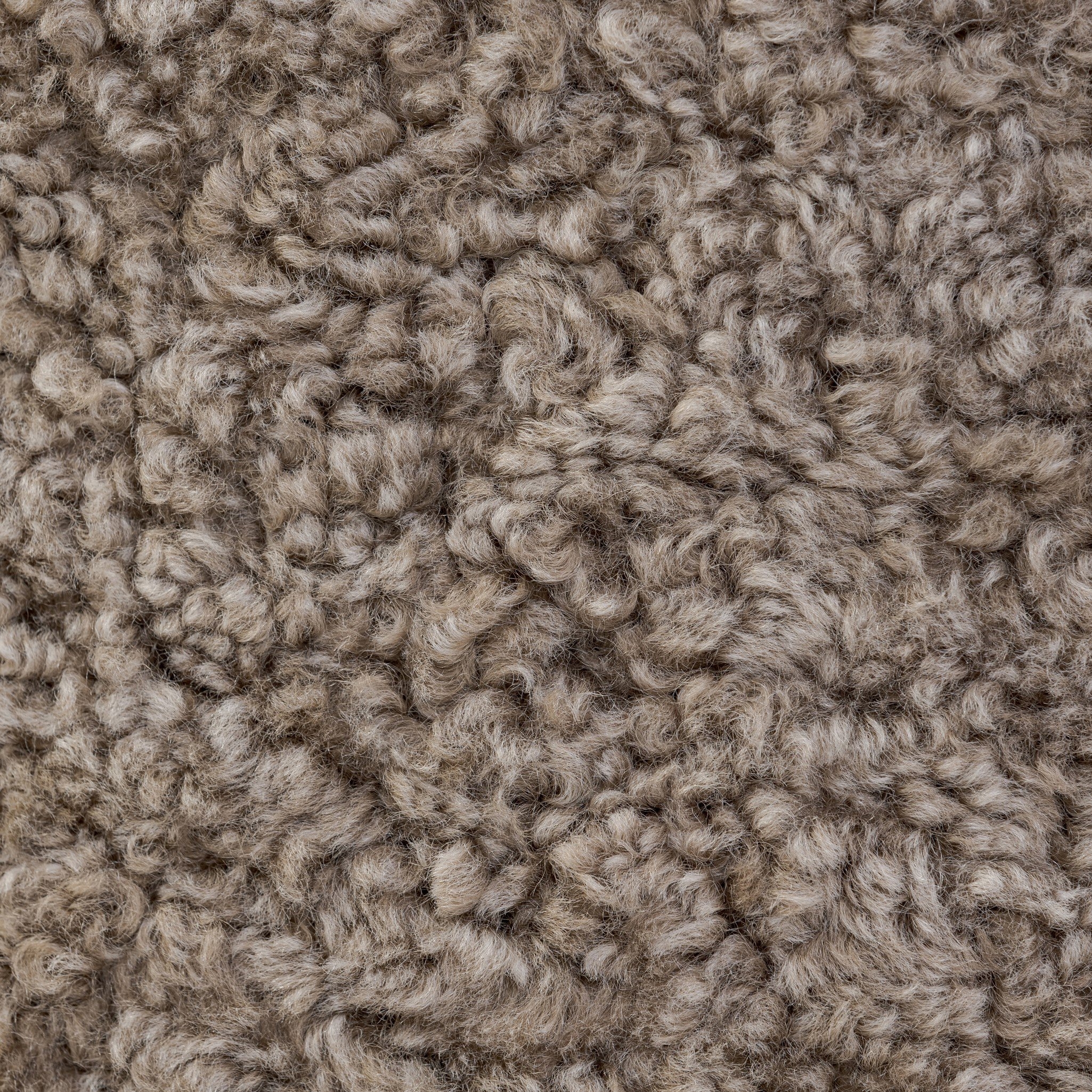 Bilbury Ottoman - Taupe Shearling - Image 2