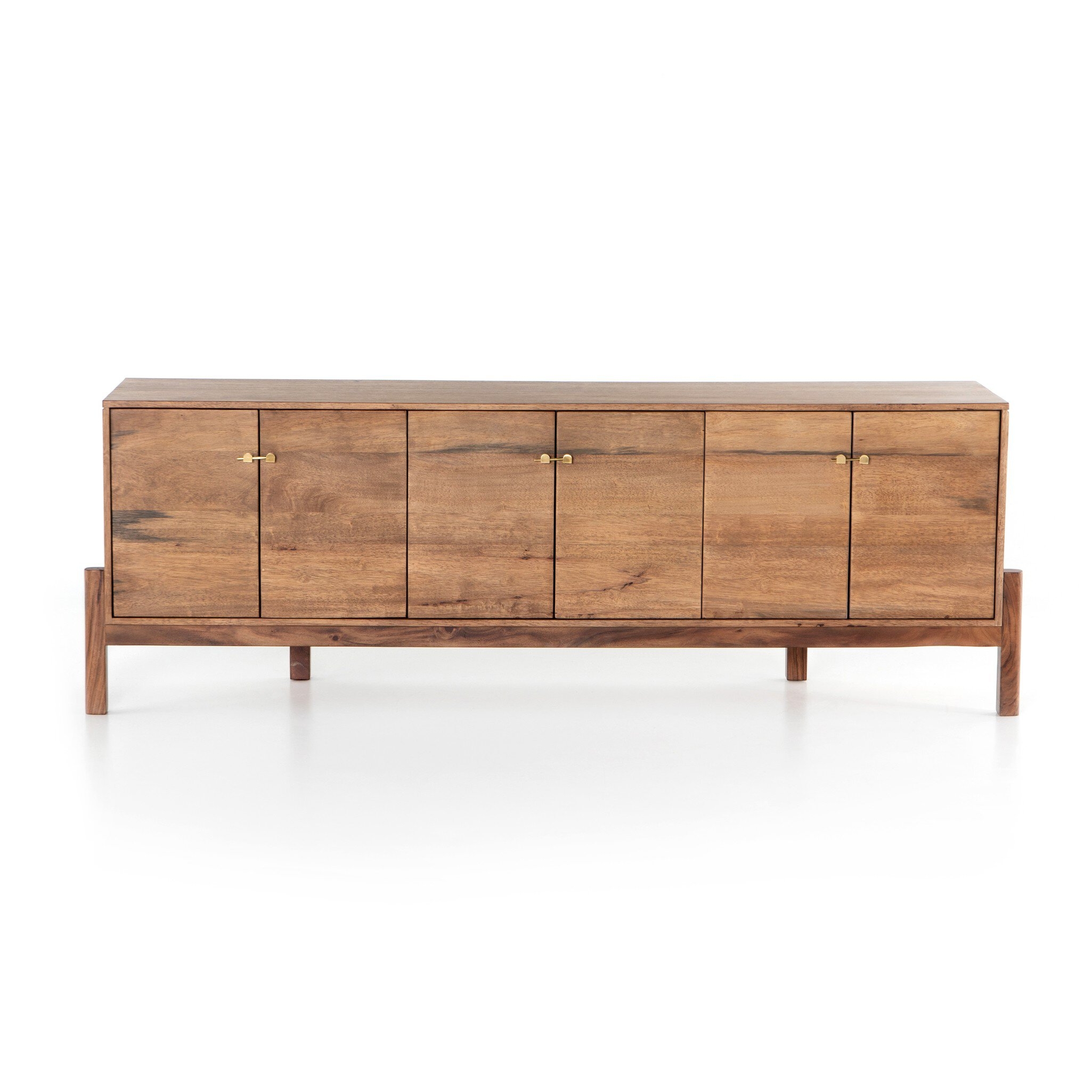 Reza Media Console - Smoked Honey - Image 3