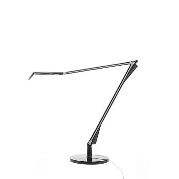 Kartell Aledin Tec Desk Lamp, Matte, Smoke, Polycarbonate - Image 1