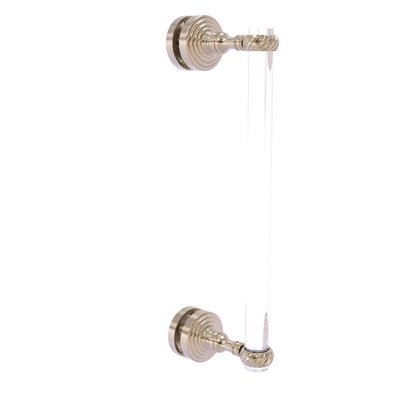 Pacific Grove Collection 12 Inch Single Side Shower Door Pull With Twisted Accents - Image 0