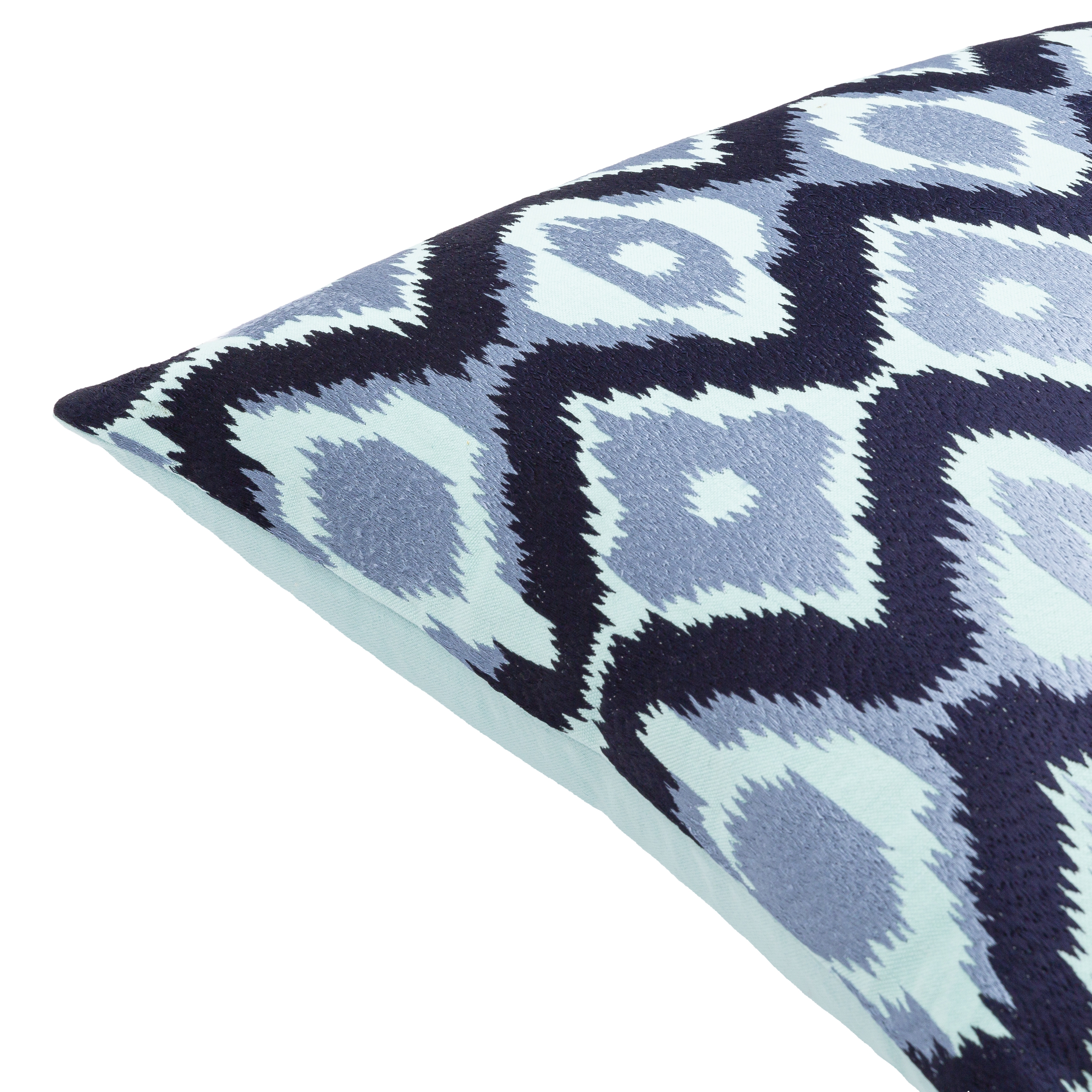 Ikat Luxe IKL-001 18"L x 18"W Polyester Filled Pillow - Image 1