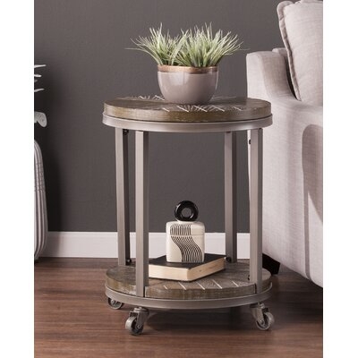 Drossett End Table with Storage - Image 0