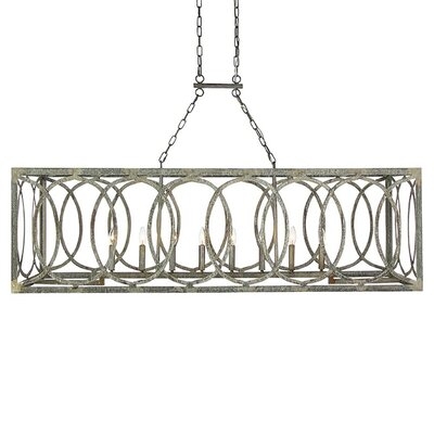 New Orleans 6 - Light Kitchen Island Square / Rectangle Chandelier - Image 0