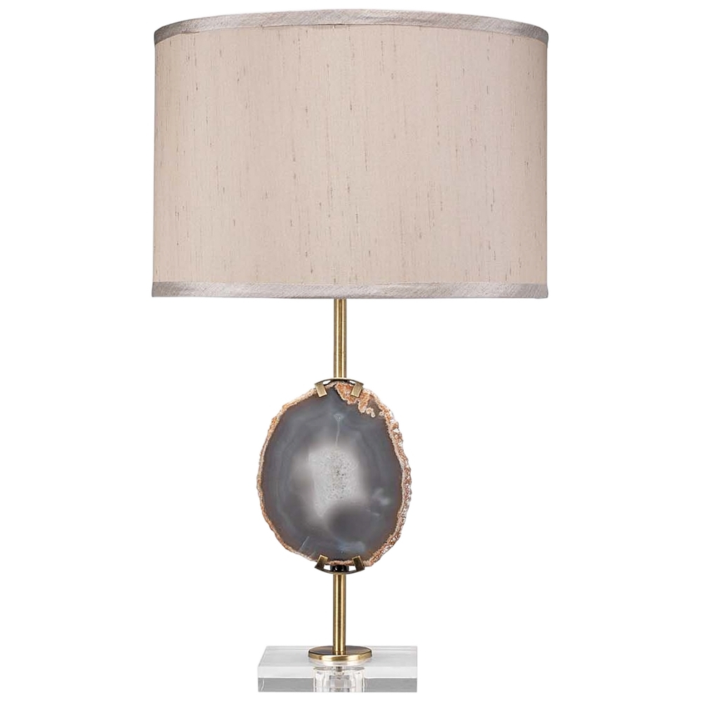 Jamie Young Purple Natural Lavender Agate Table Lamp - Style # 82V21 - Image 0