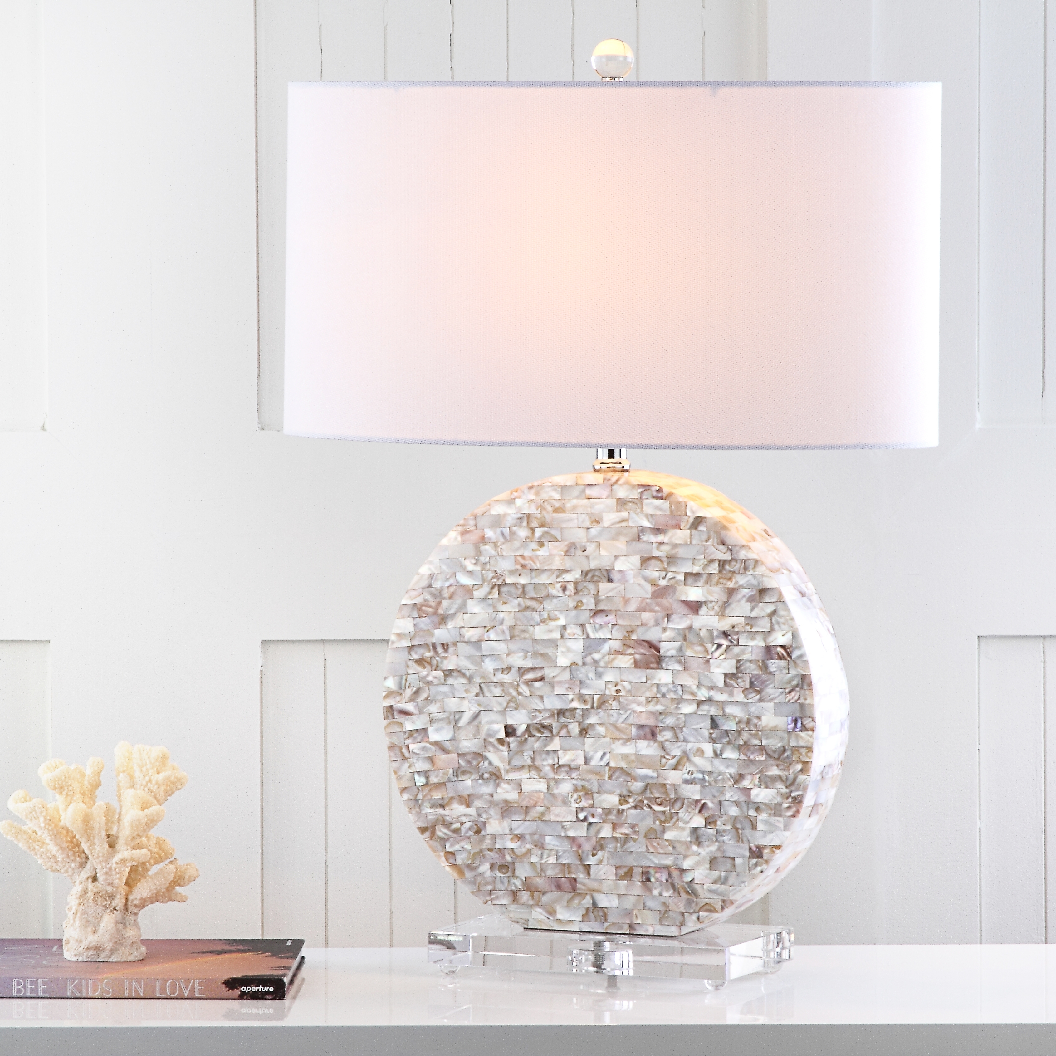 Lindsey 26.5-Inch H Table Lamp - Cream - Safavieh - Image 4