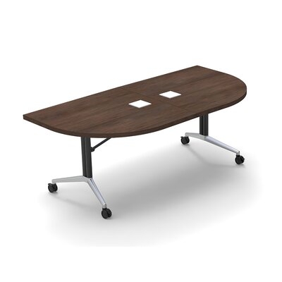 Altheia Fold up Half-Round Conference Table - Image 0
