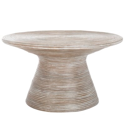 Siddell Steel Pedestal Coffee Table - Image 0