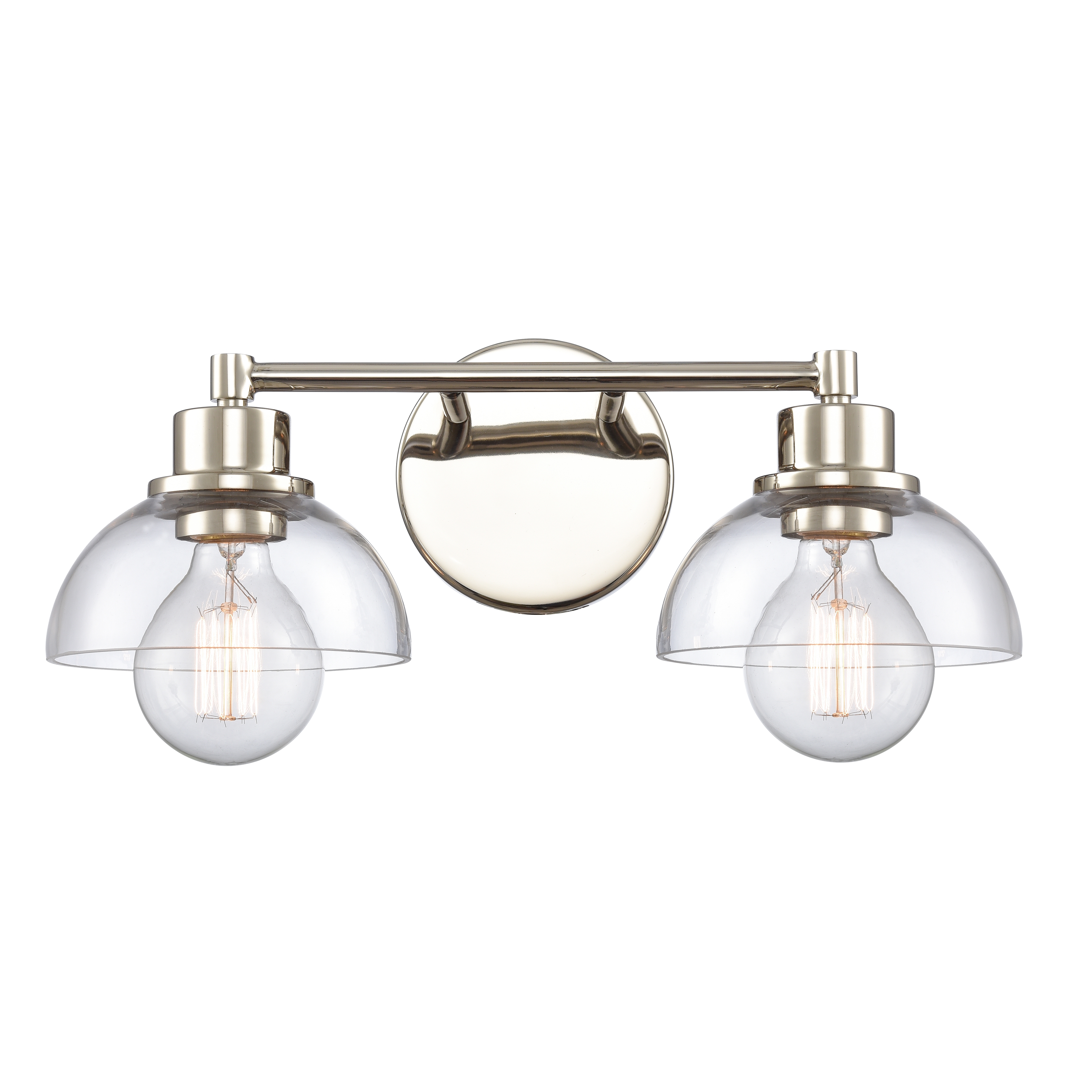 Julian 16'' Wide 2-Light Vanity Light - Polished Nickel - Image 0