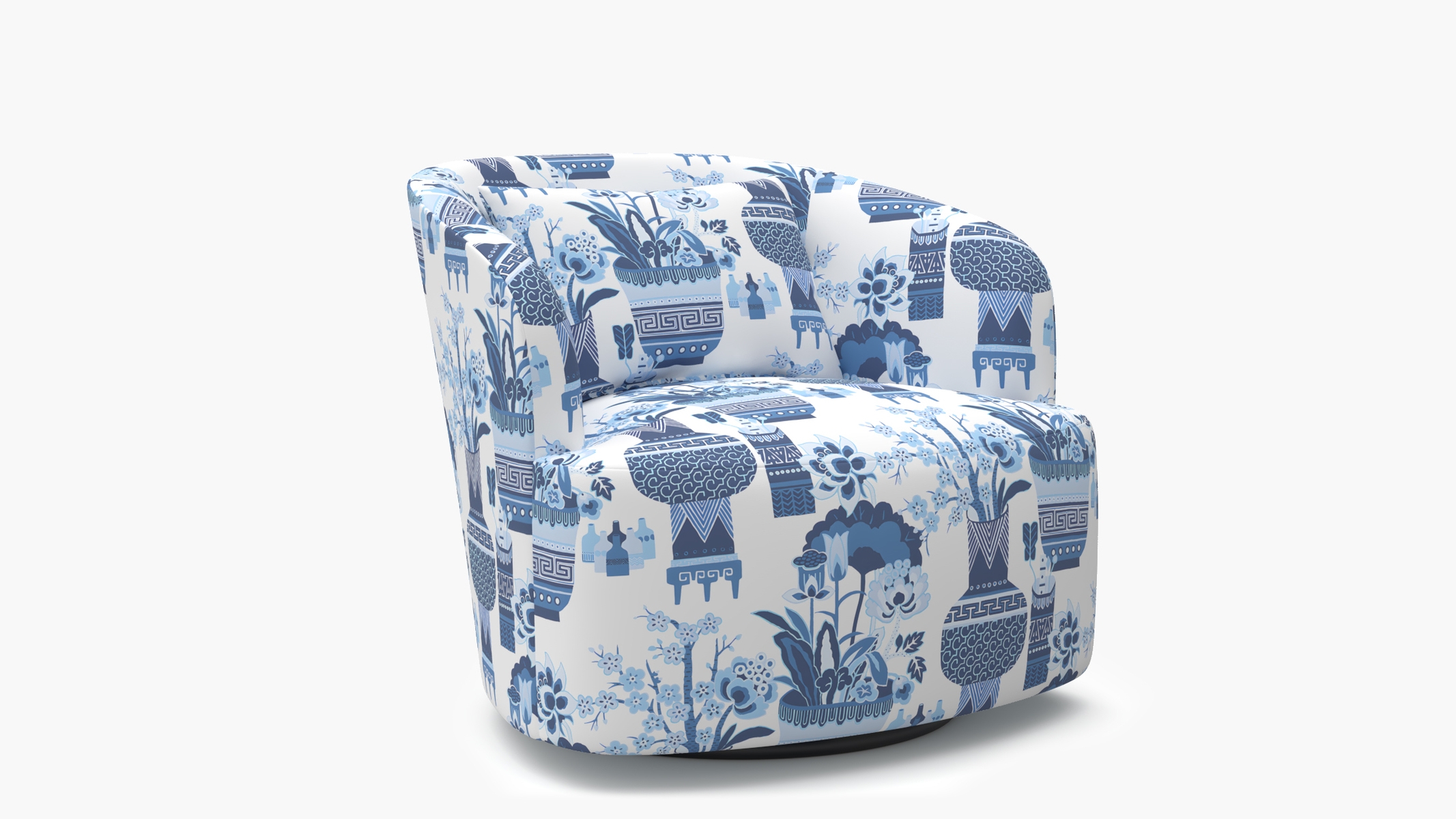 Deco Swivel Chair, Delft Kan-Shie - Image 1