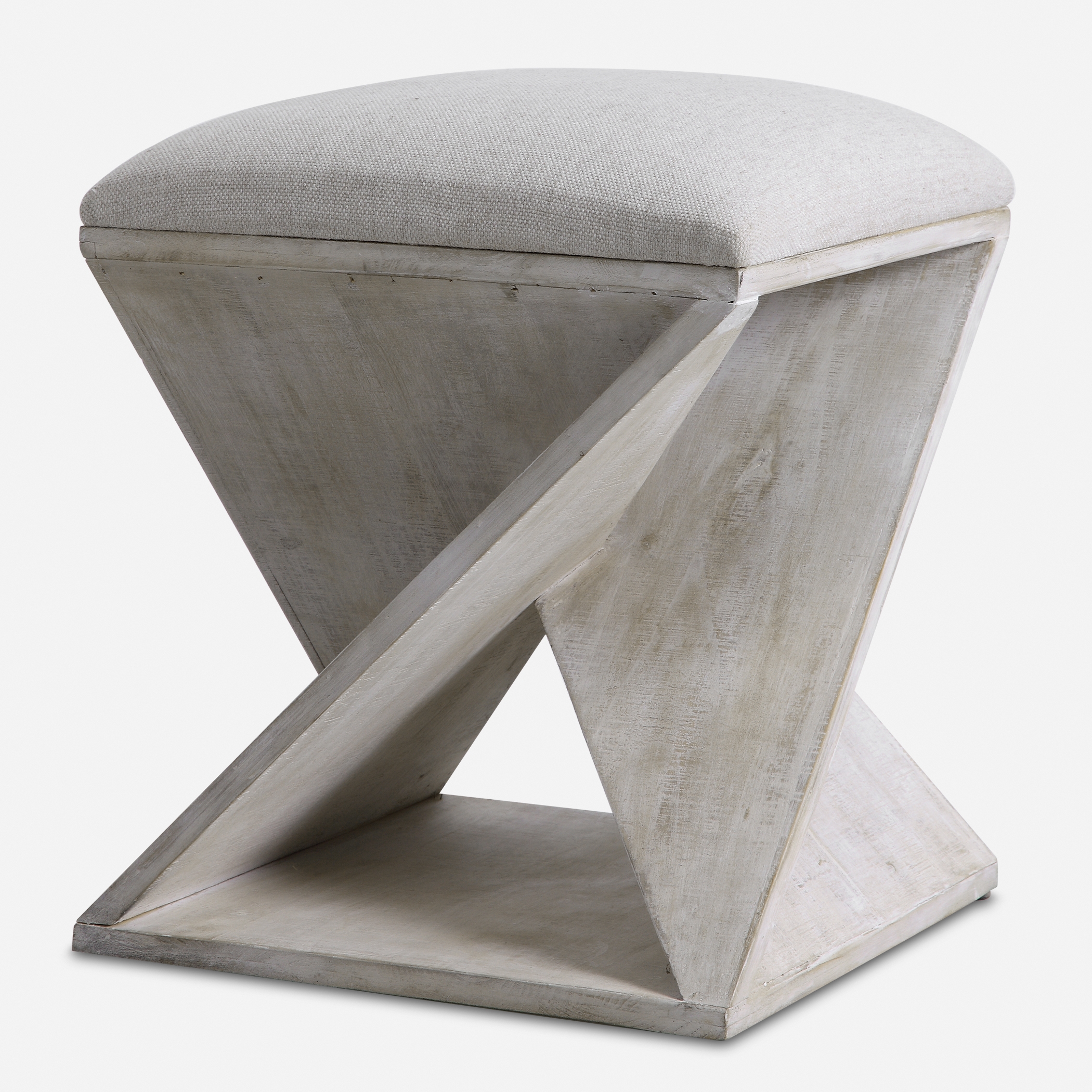 Benue Gray Ottoman - Image 0