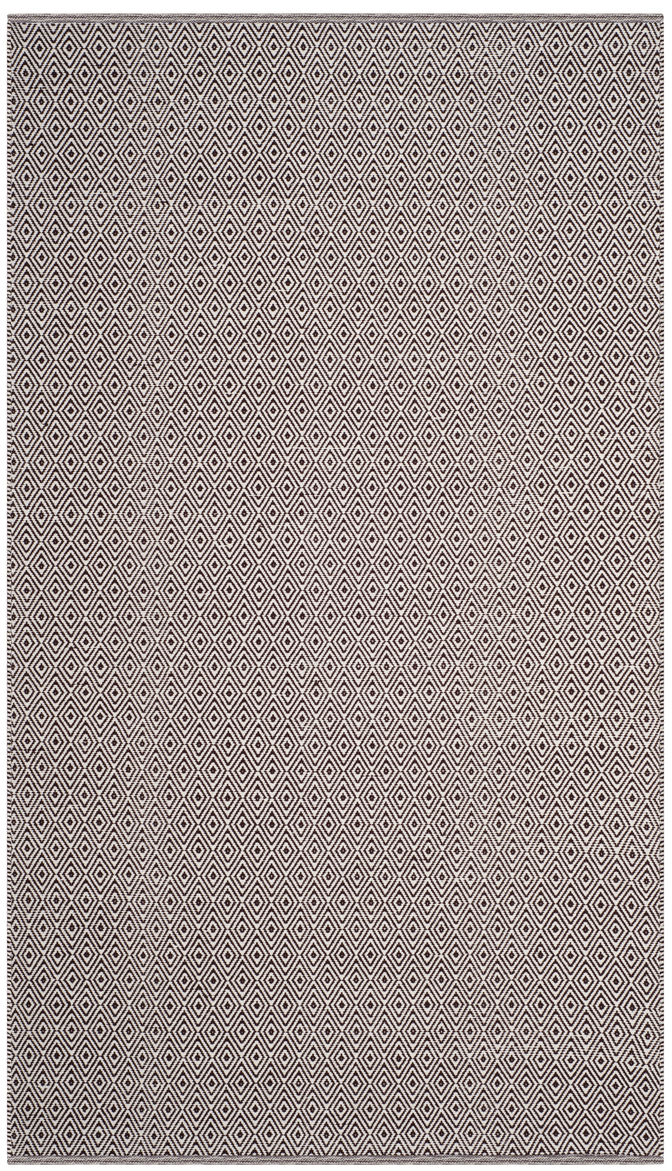Arlo Home Hand Woven Area Rug, MTK515M, Ivory/Chocolate,  5' X 8' - Image 0