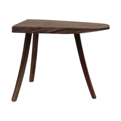 Gallien Solid Wood 3 Legs End Table - Image 0