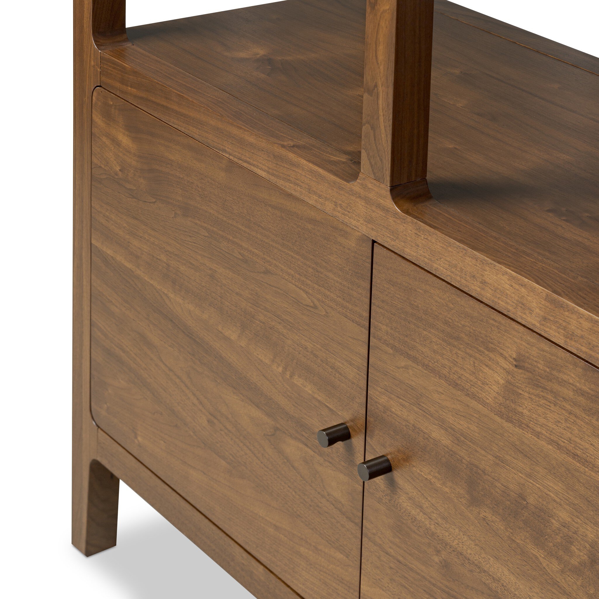 Hawkes Bookcase - Dark Walnut Solid - Image 7