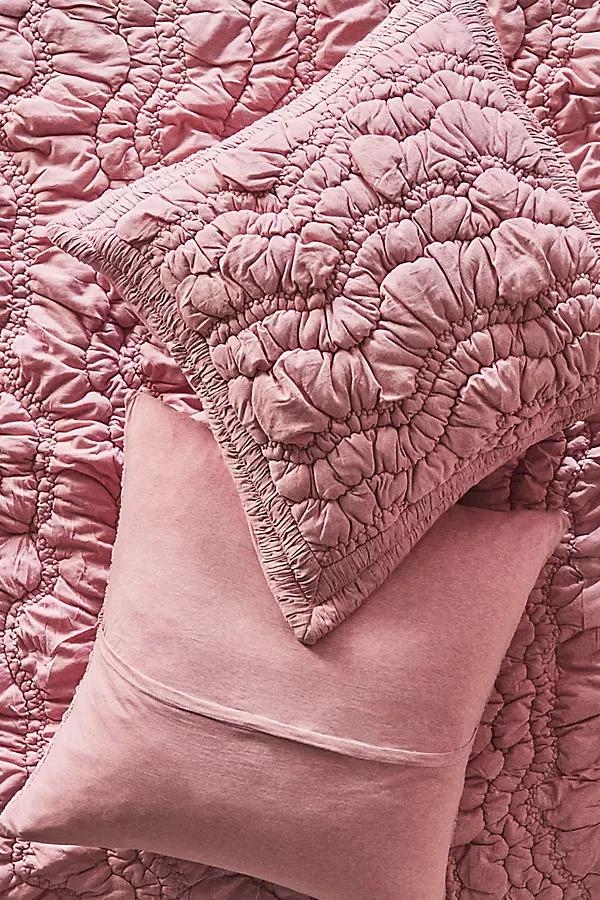 Brooke Heathered Jersey Cotton Euro Sham - Image 0