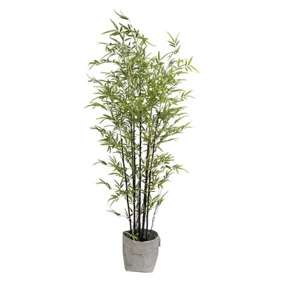 Primrue Artificial Faux Real Touch 71" Bamboo Tree - Image 0