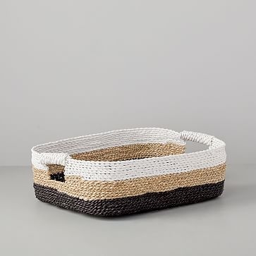 Storage Basket, Underbed, White/Natural/Peppercorn - Image 0