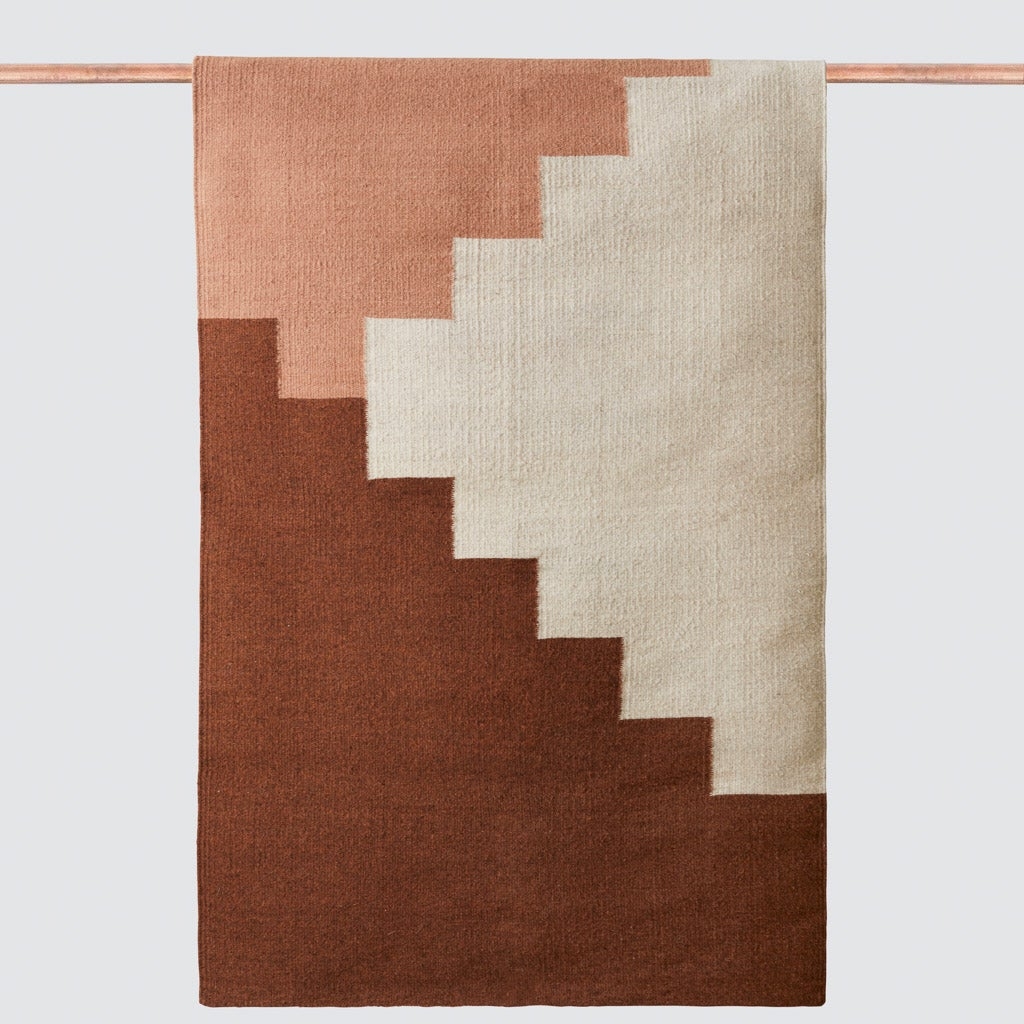 The Citizenry Agustin Handwoven Accent Rug | 3' x 5' | Dusty Rose - Image 0