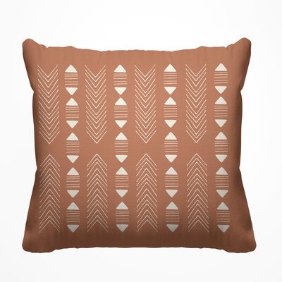 Coen Nona Tribal Outdoor Square Pillow Cover & Insert - Image 0