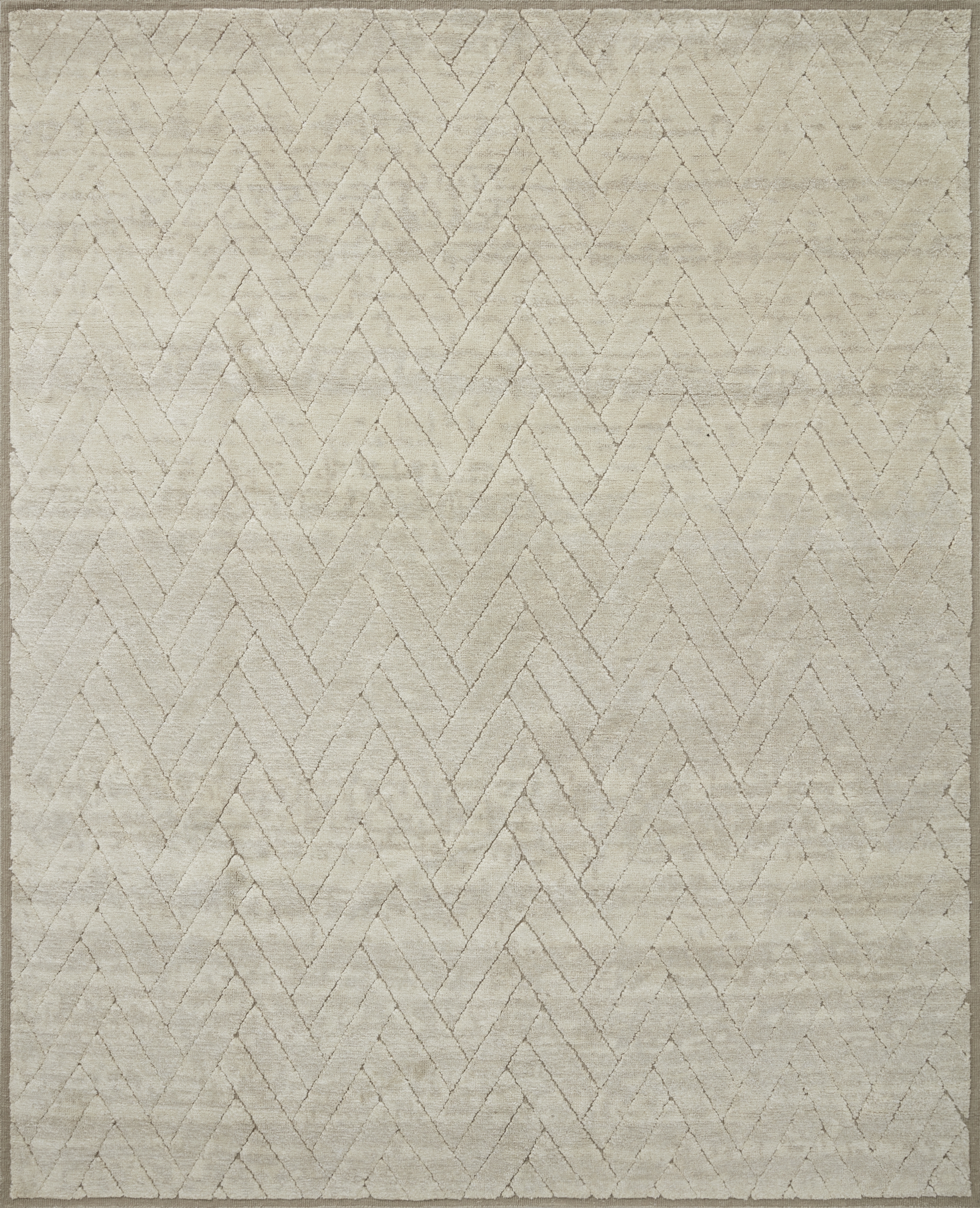 Carrier & Company x Loloi Bond Bone / Fog 2'-6" x 8'-6" - Image 0