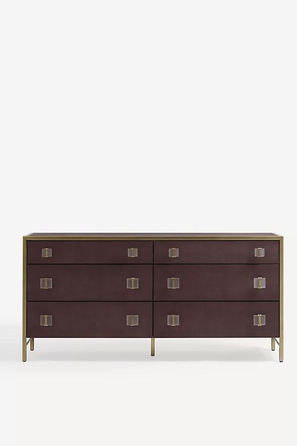 Autumn Shagreen Six-Drawer Dresser - Image 0
