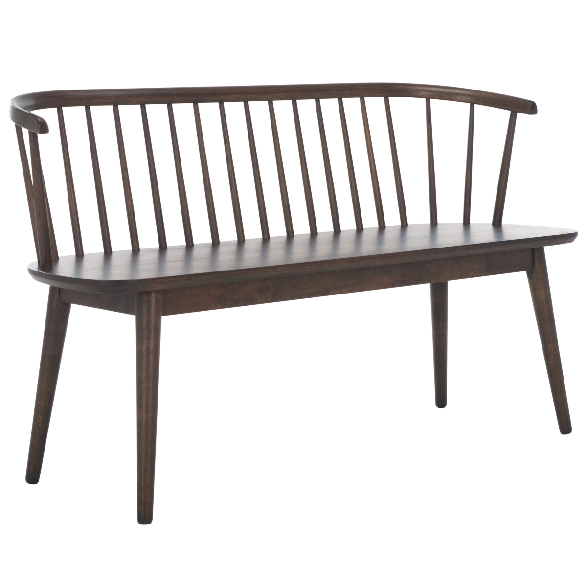 Blanchard Spindle Bench - Dark Walnut - Image 4