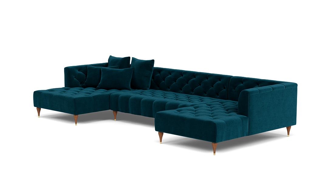 Ms. Chesterfield U-Sectional Sofa by Apartment Therapy - Image 2