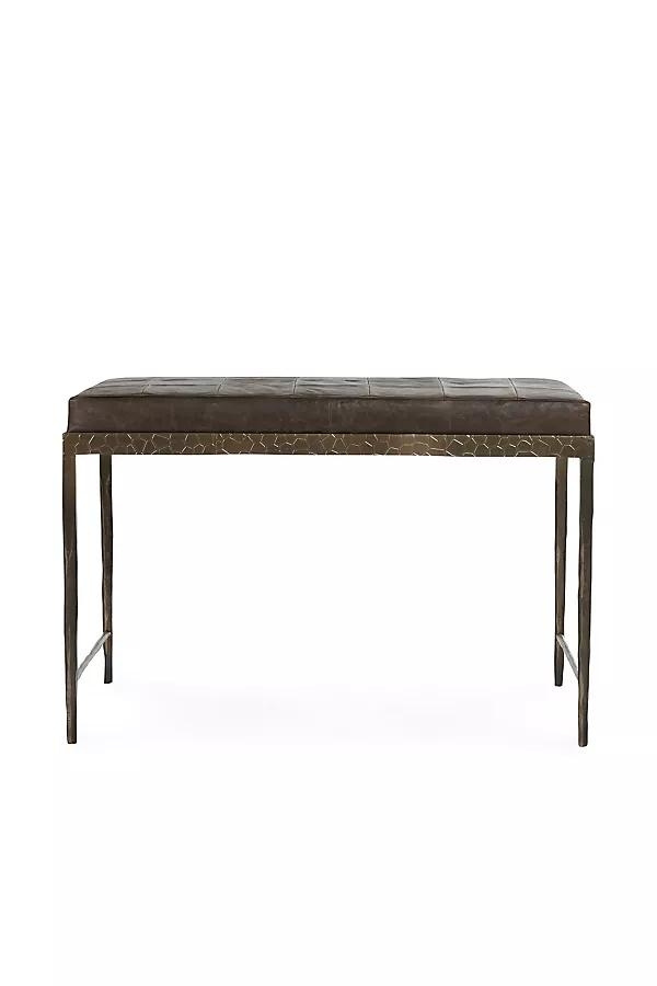 Malo Leather Bench - Image 0