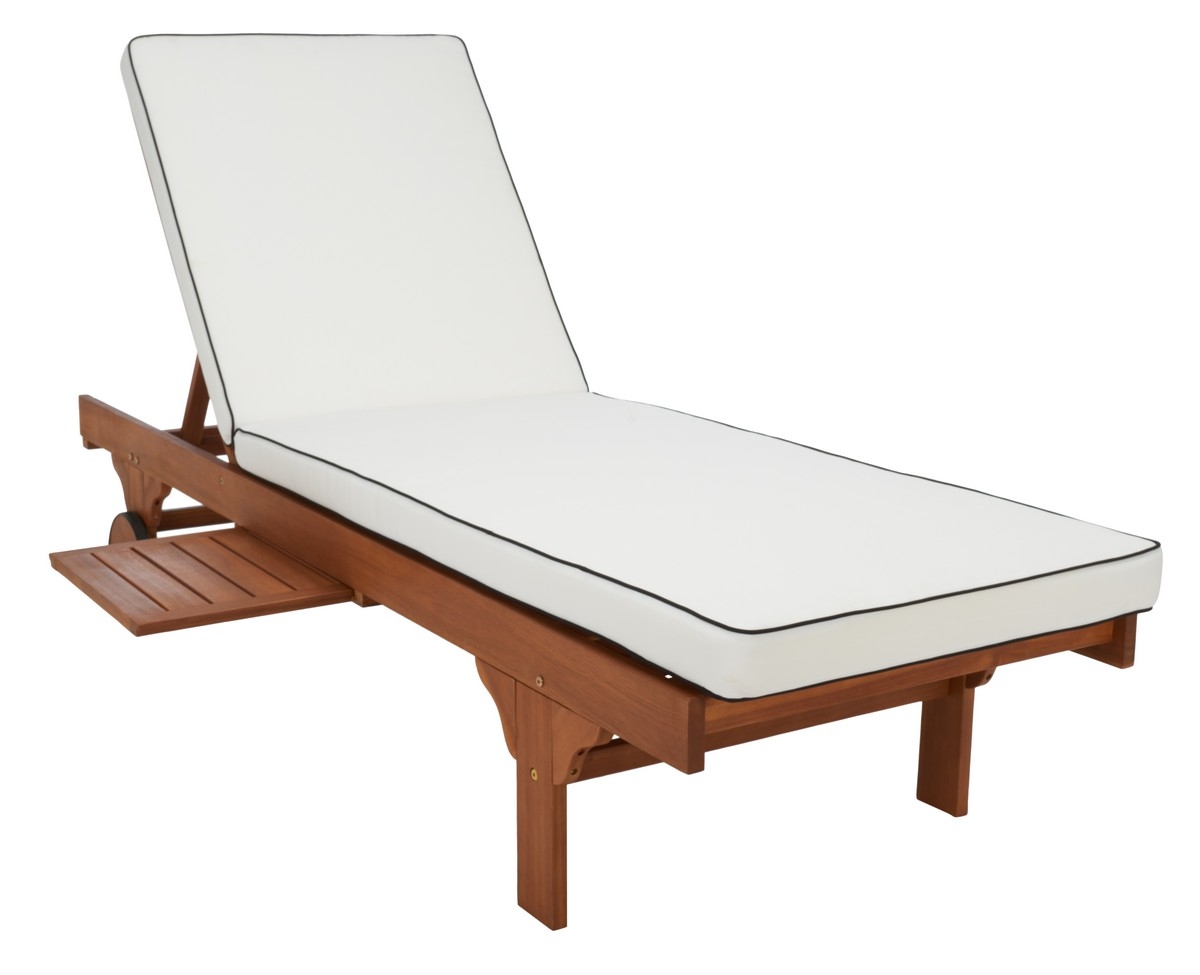 Newport Lounge Chair - Natural/Beige - Safavieh - Image 0