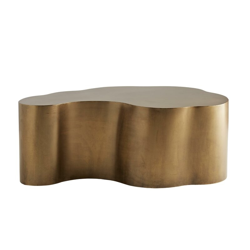ARTERIORS Meadow Coffee Table Color: Antique Brass - Image 0