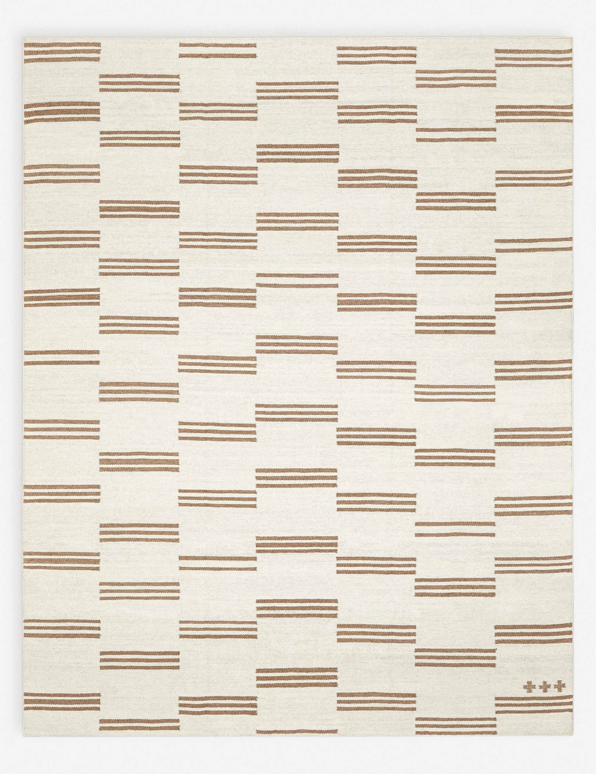 Stripe Break Flatweave Rug by Sarah Sherman Samuel - Image 10