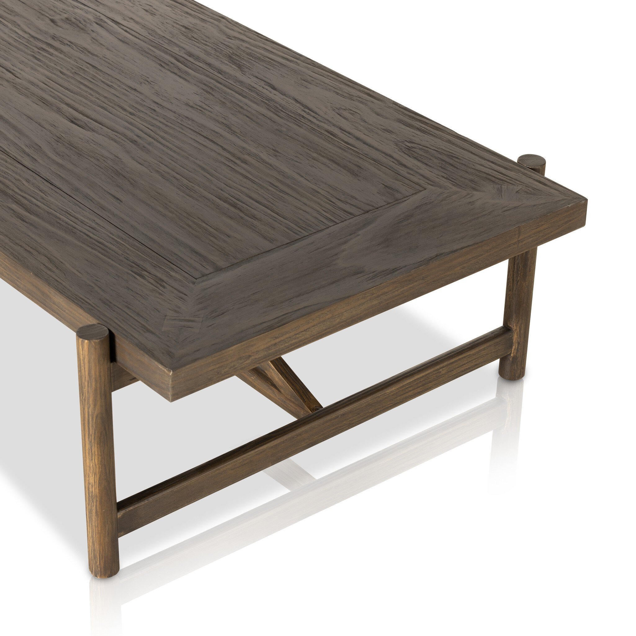 Goldthwaite Coffee Table - Sienna Brown Pine - Image 6