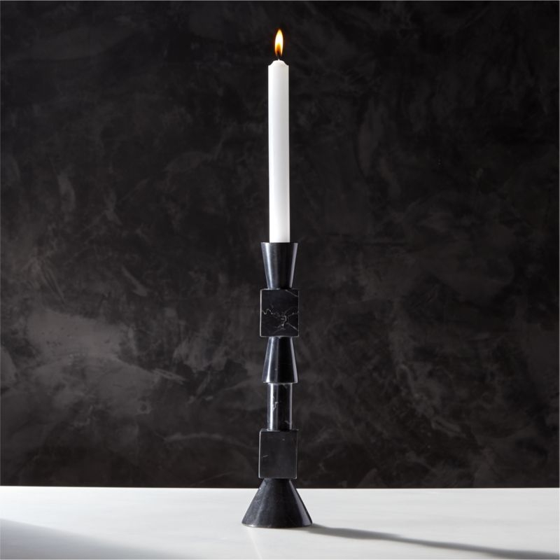 Mood Lighting Black Candlestick - Image 1