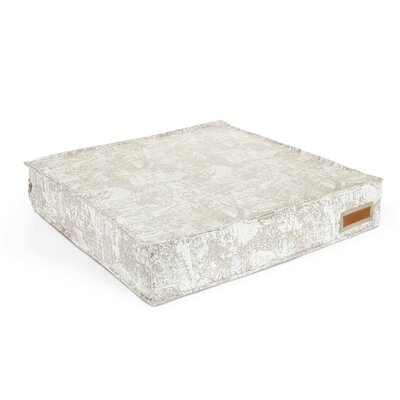 Orthopaedic Lounger Pet Bed in Sunbrella Country Chase - Image 0