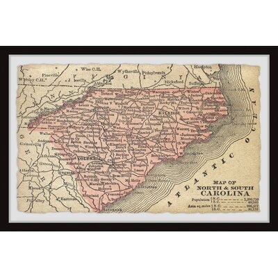 'North And South Carolina' Framed Print - Image 0