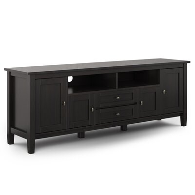 Solid Wood TV Stand for TVs up to 80" - Image 0
