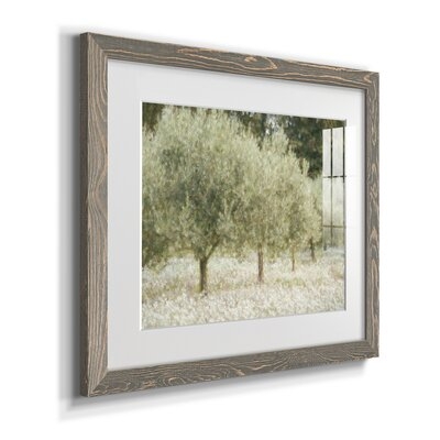 Paintograph Olive Trees - Picture Frame Photograph Print on Paper - Image 0