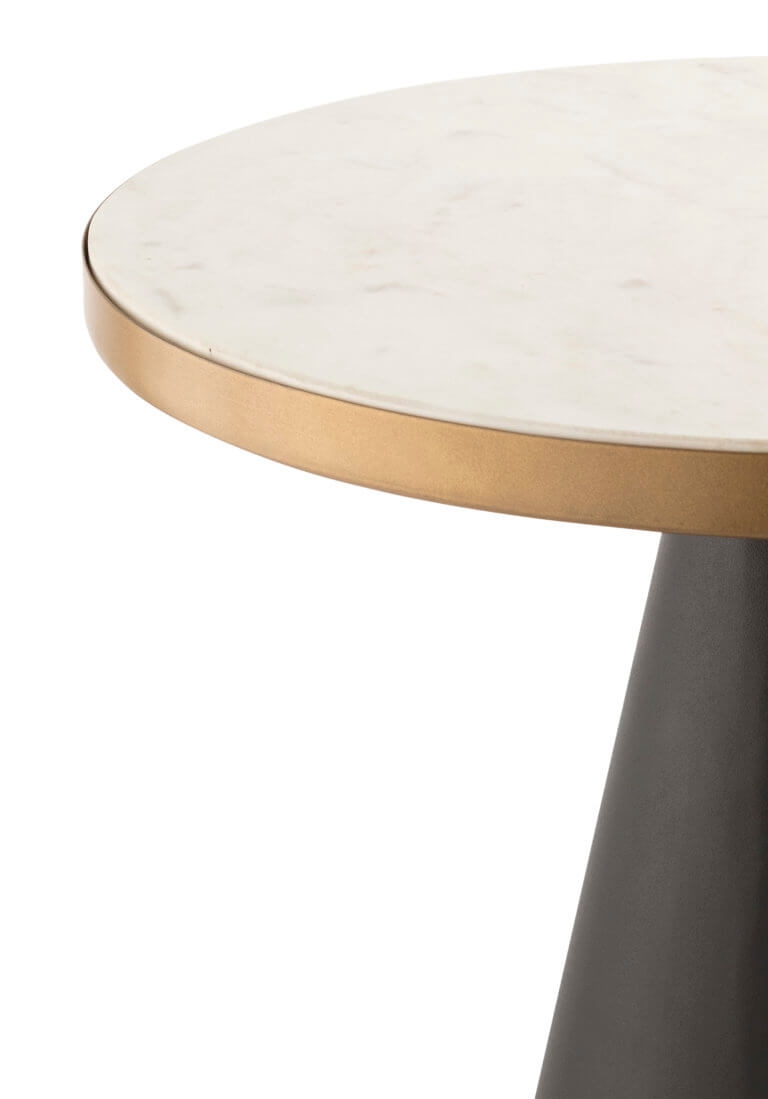 Jessica Marble Side Table - Image 1