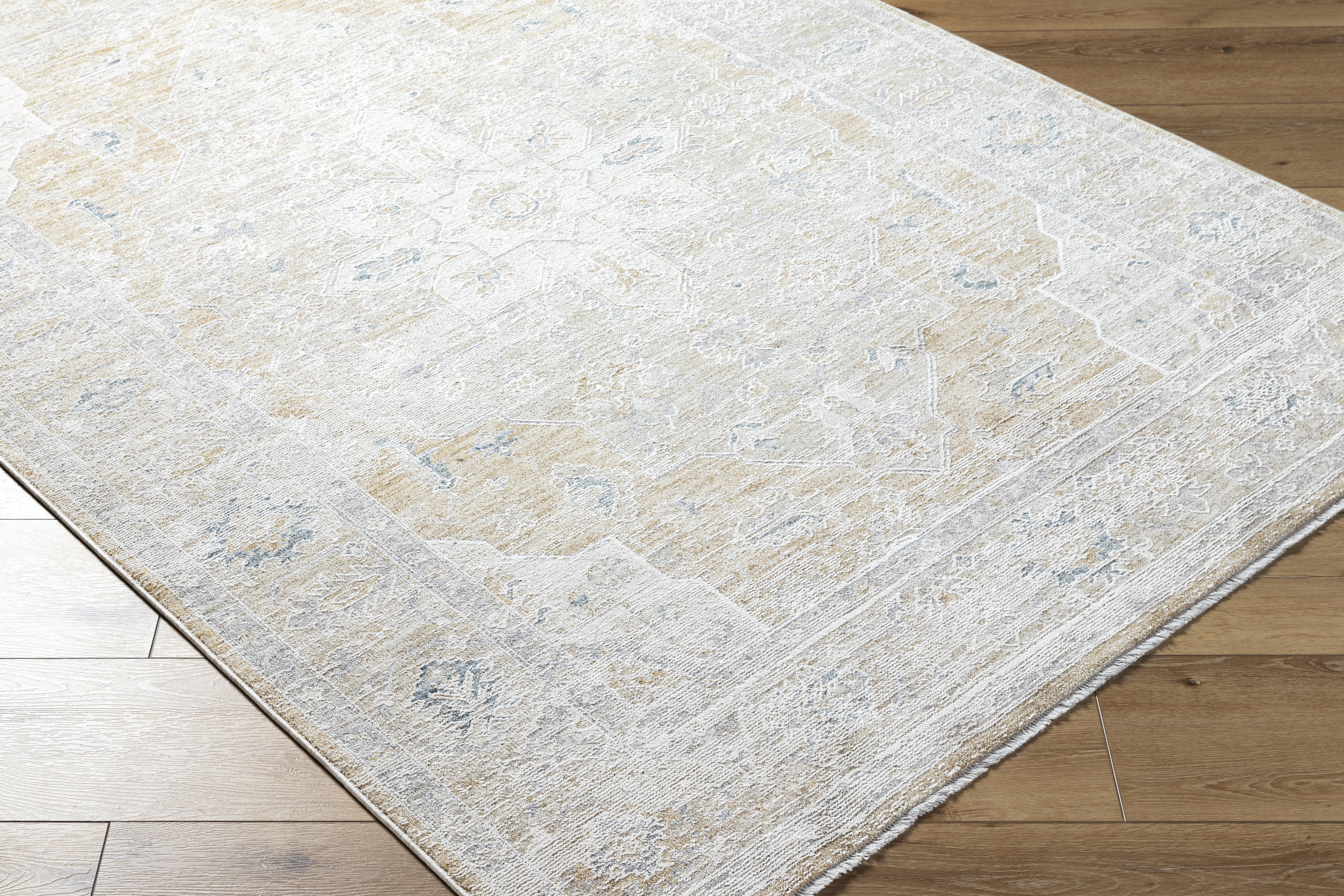 Livabliss Emory Beige Indoor 2'7" x 7'10" Machine Woven Rug - Image 4