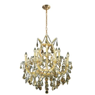 Trappe 13 - Light Candle Style Empire Chandelier with Crystal Accents - Image 0