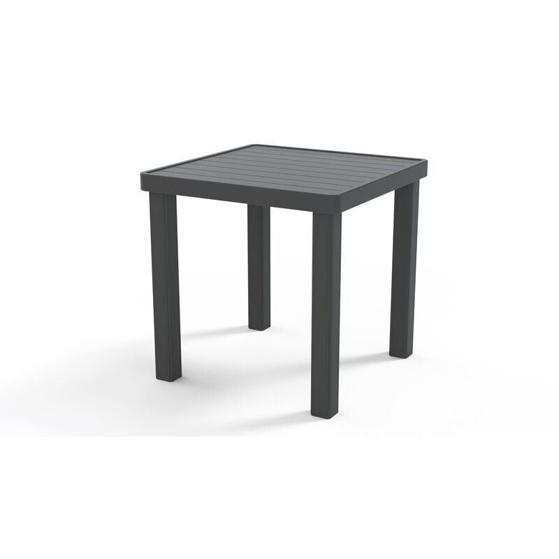 Telescope Casual Broseley Metal Side Table Color: Textured Graphite - Image 0