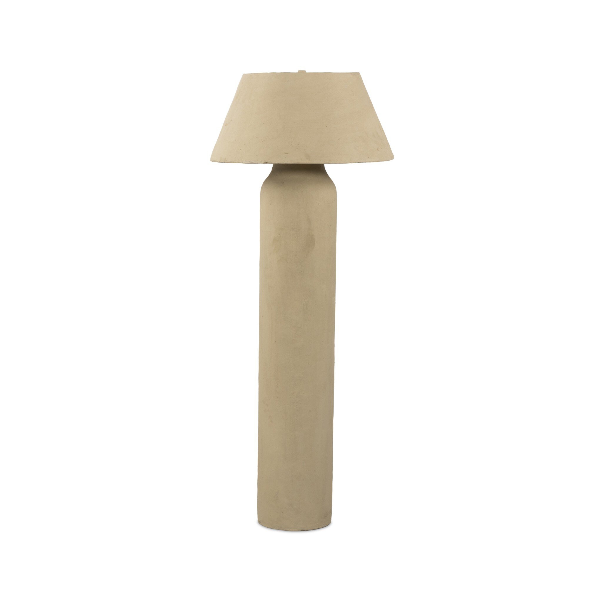 Sagredo Floor Lamp - Light Paper Mache - Image 0