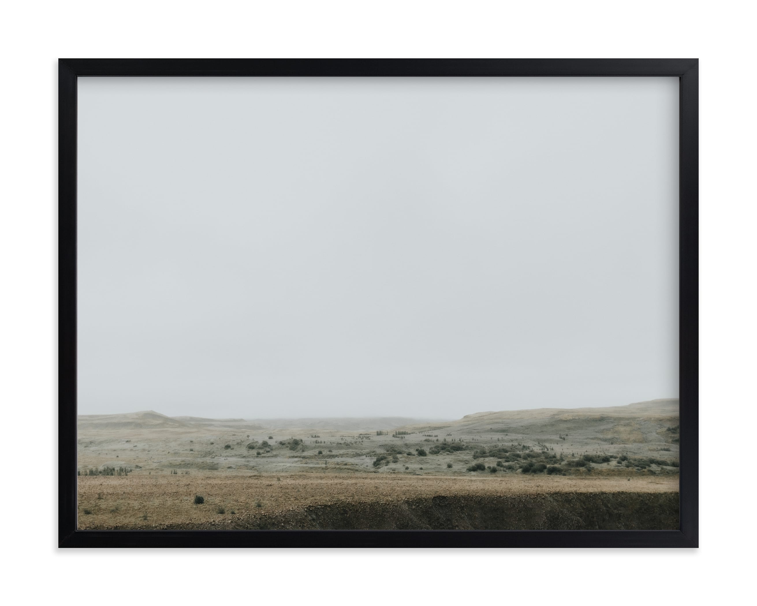 Landscape Under Fog Limited Edition Fine Art Print 1 - Image 0