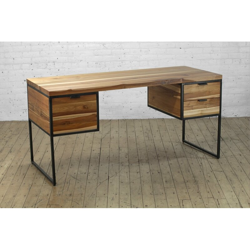 From the Source Sawyer Solid Wood Desk - Image 0