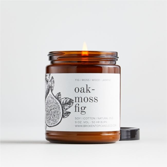 Oakmoss and Fig Soy Candle 9oz - Image 0