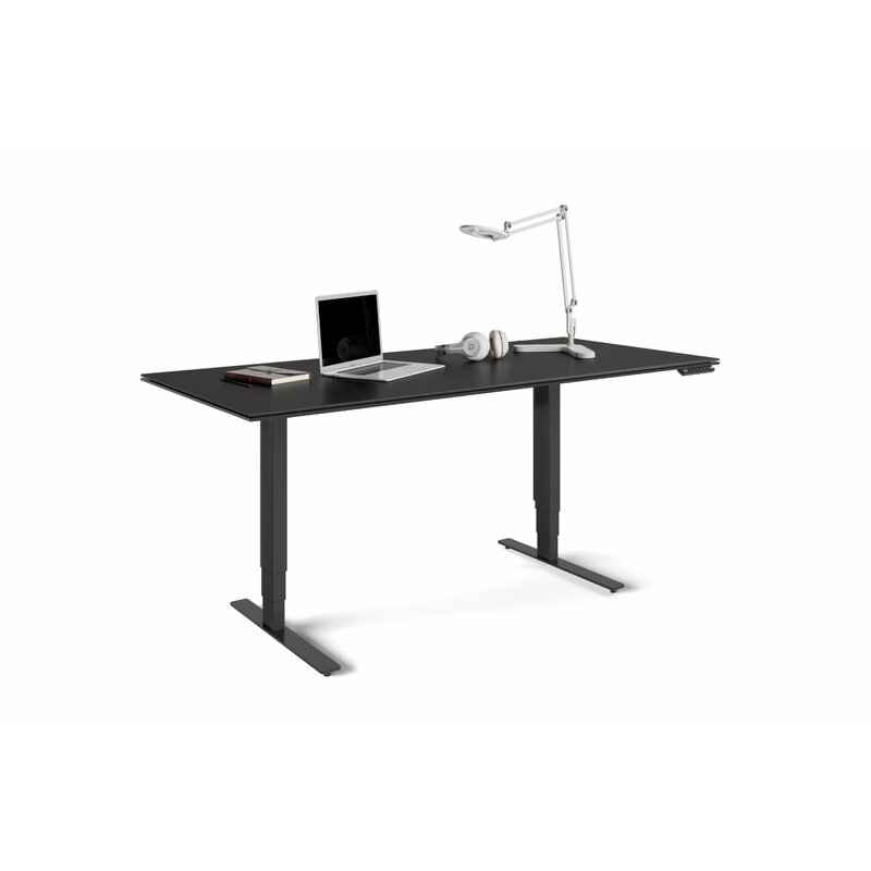 BDI Stance Height Adjustable Standing Desk Converter Size: 24"H x 66 "W x 30"D - Image 0
