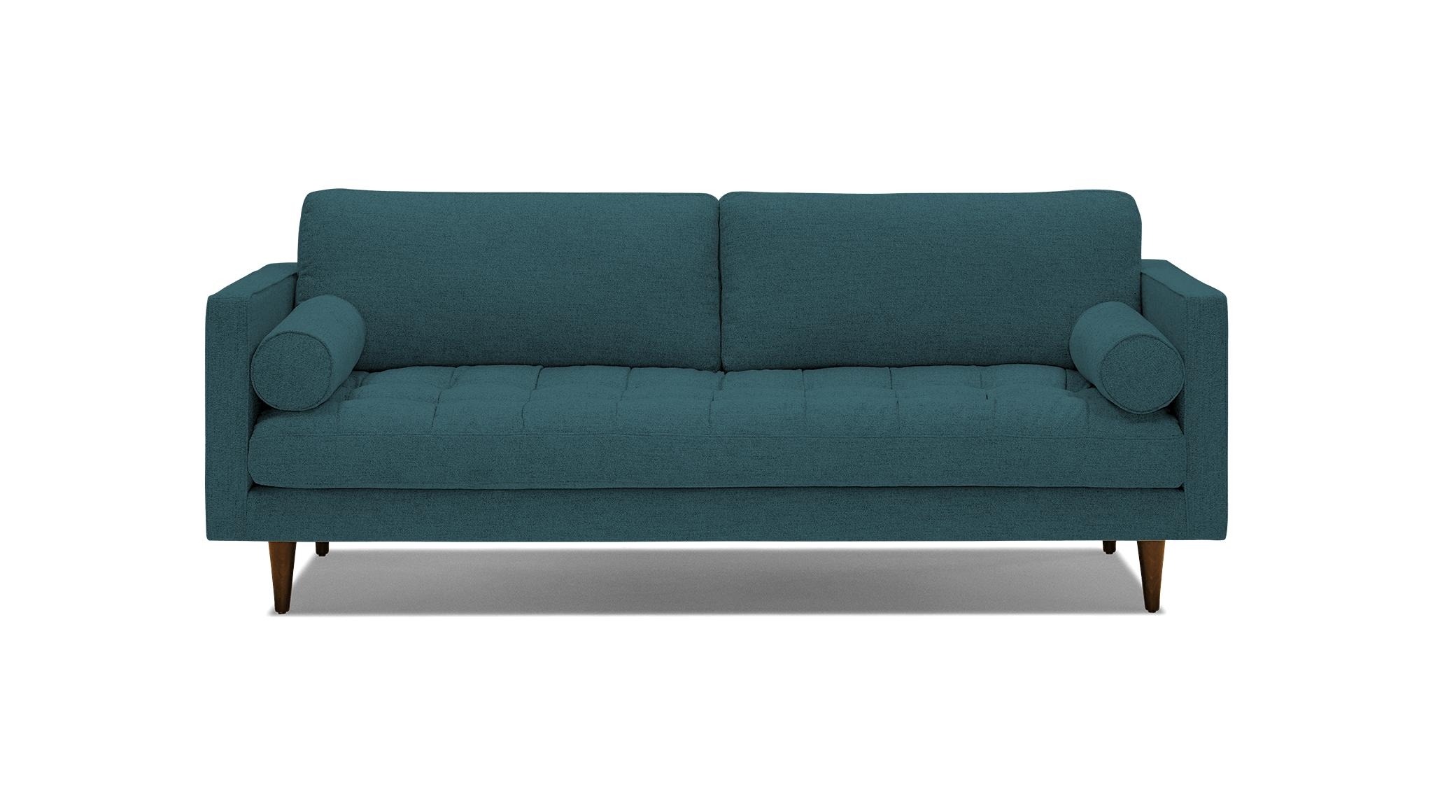 Blue Briar Mid Century Modern Sofa - Cody Pacific - Mocha - Image 0