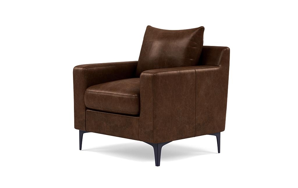 Sloan Leather Petite Chair - Image 2