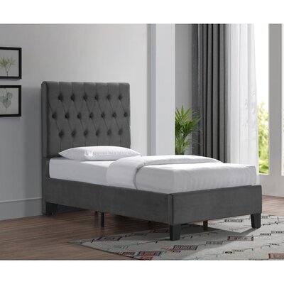 Kayden Tufted Upholstered Low Profile Standard Bed - Image 0