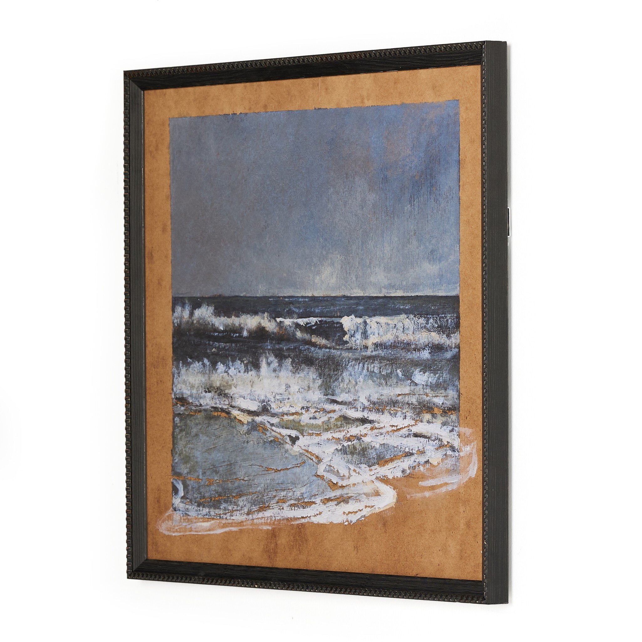 Sea Swirls by Aileen Fitzgerald - 1.0 Brimfield Black - Image 1