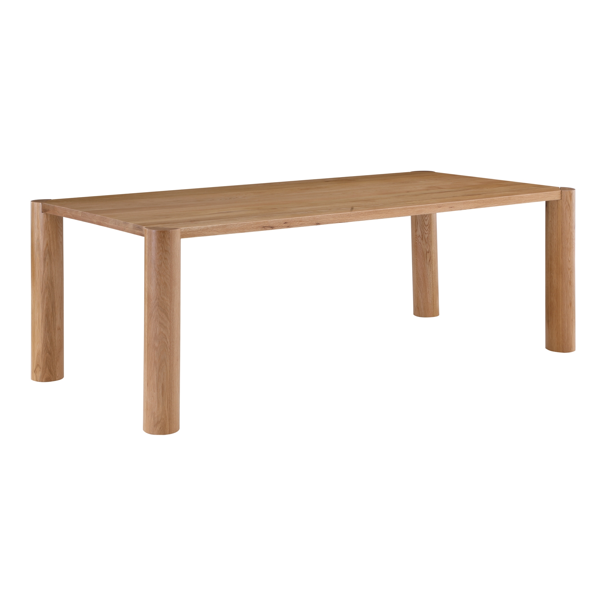 Post Small Dining Table Natural Oak - Image 1